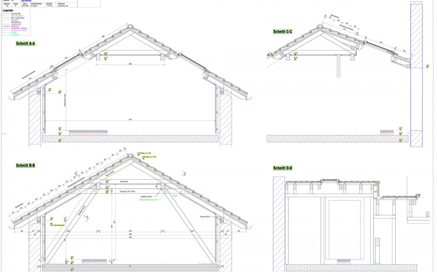 planung schnitte planung schnitte